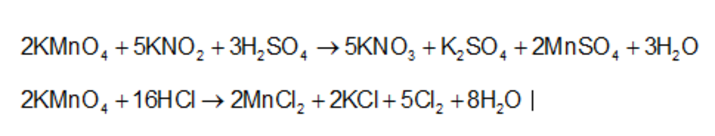 Phản ứng hóa học giữa kmno4 h2so4 kno2 và ứng dụng trong sản xuất hóa chất