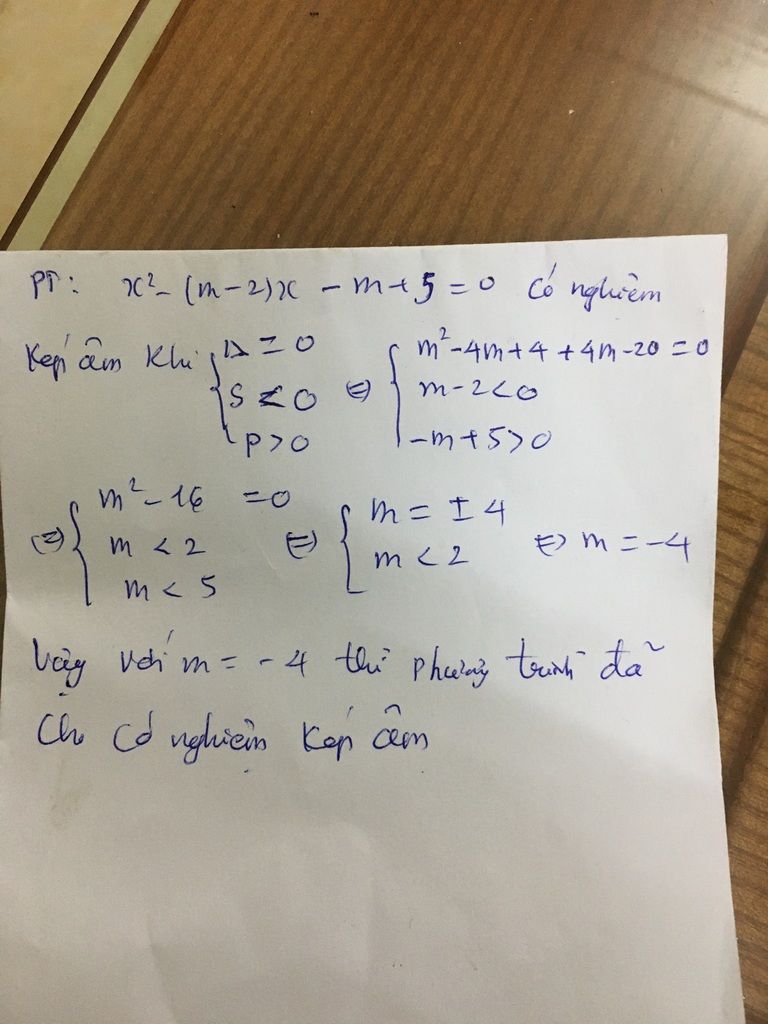 Nếu phương trình bậc 2 có nghiệm kép, thì giá trị của Δ sẽ bằng bao nhiêu?
