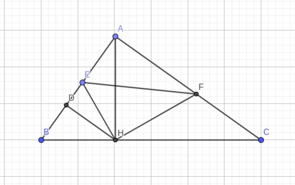 Cho tam giác ABC vuông tại A, đường cao AH a) Chứng minh tam giác ...