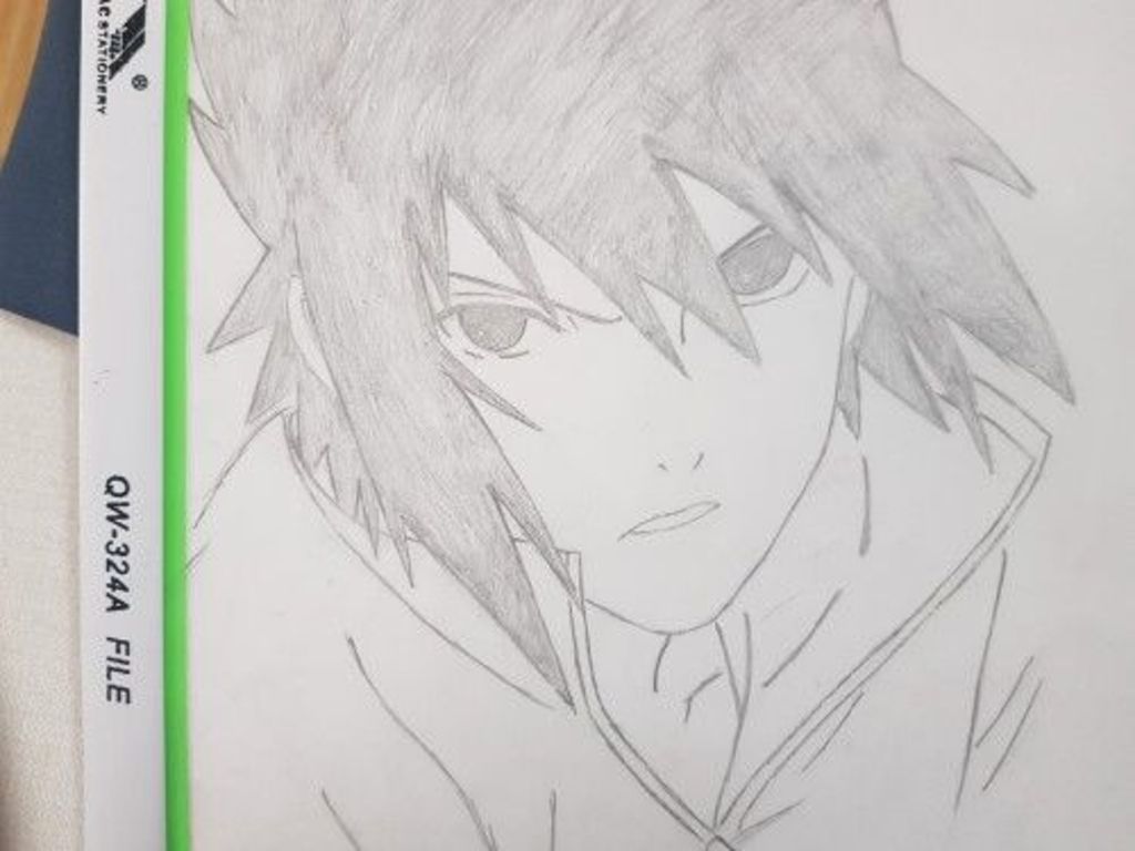 Cách vẽ Sasuke Uchiha | Vẽ Từng Nét Nhỏ