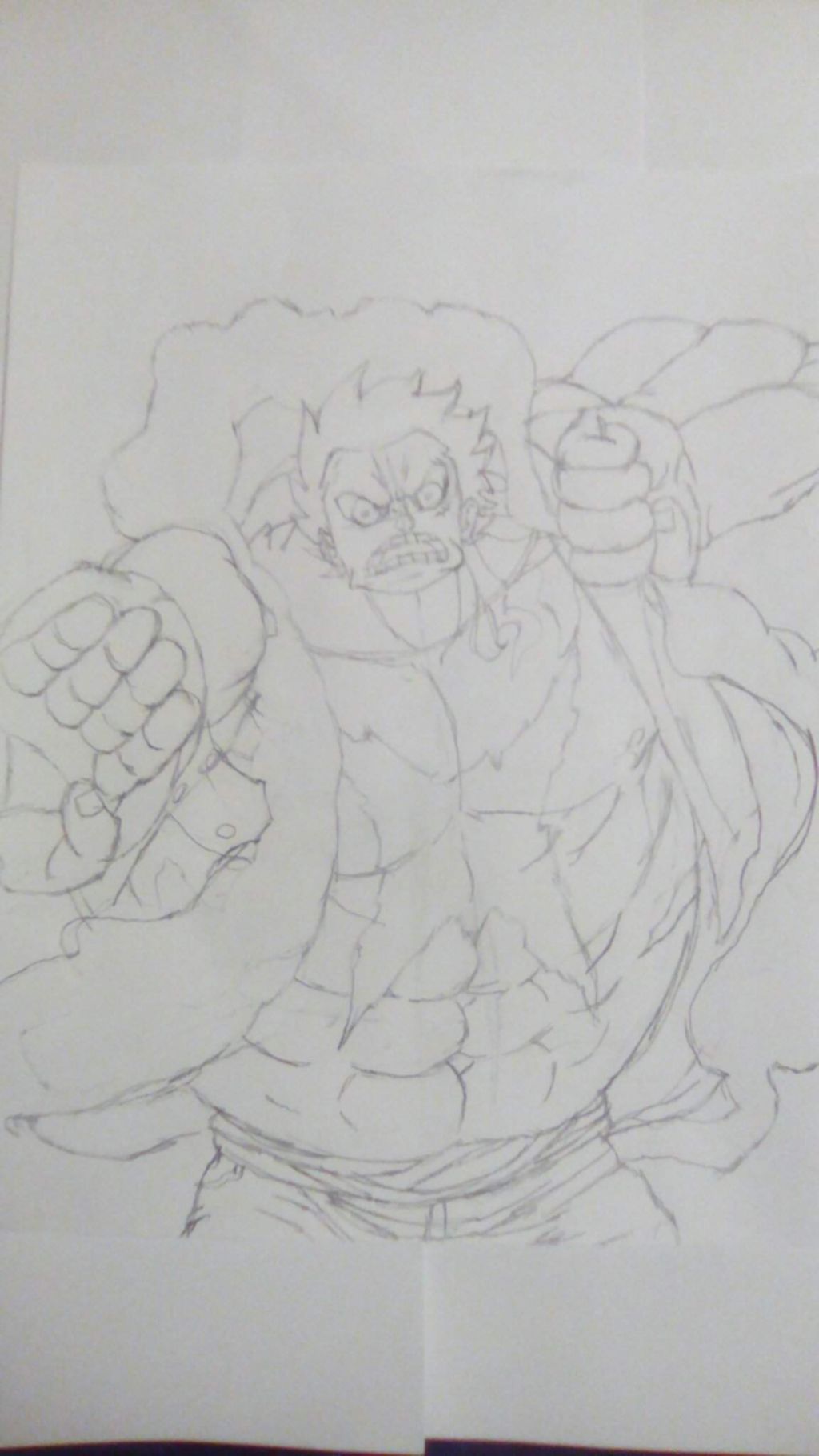 Vẽ Luffy Gear 3 Đơn Giản  Cách Vẽ  40 Hình Vẽ Bút Chì