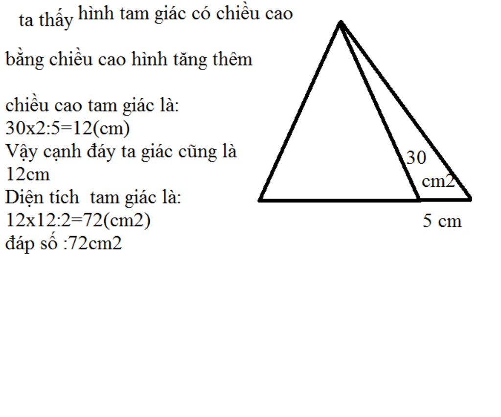 Một Hình Tam Giác Có Cạnh Đáy Bằng Chiều Cao: Tính Chất, Ứng Dụng và Bài Tập