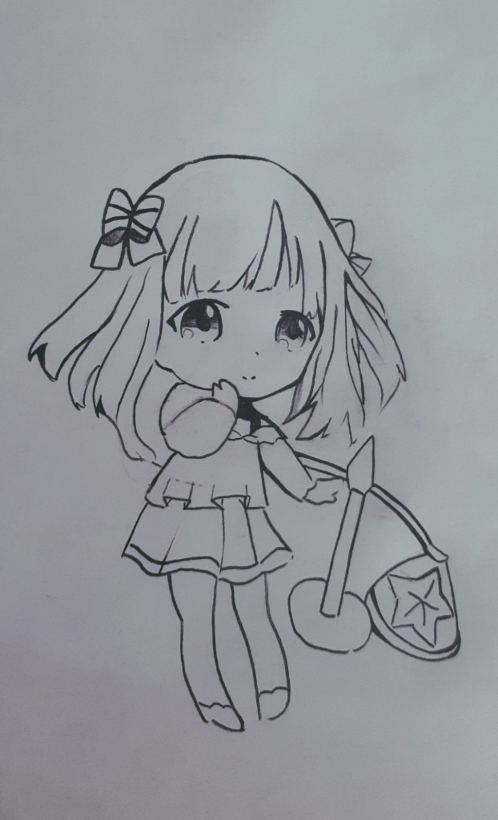 Vẽ Anime Chibi  Thiên Bình Vẽ 12 cung hoàng đạo bằng bút chì  Vẽ nàng  Anime lạnh lùng bởi bé CIU  YouTube