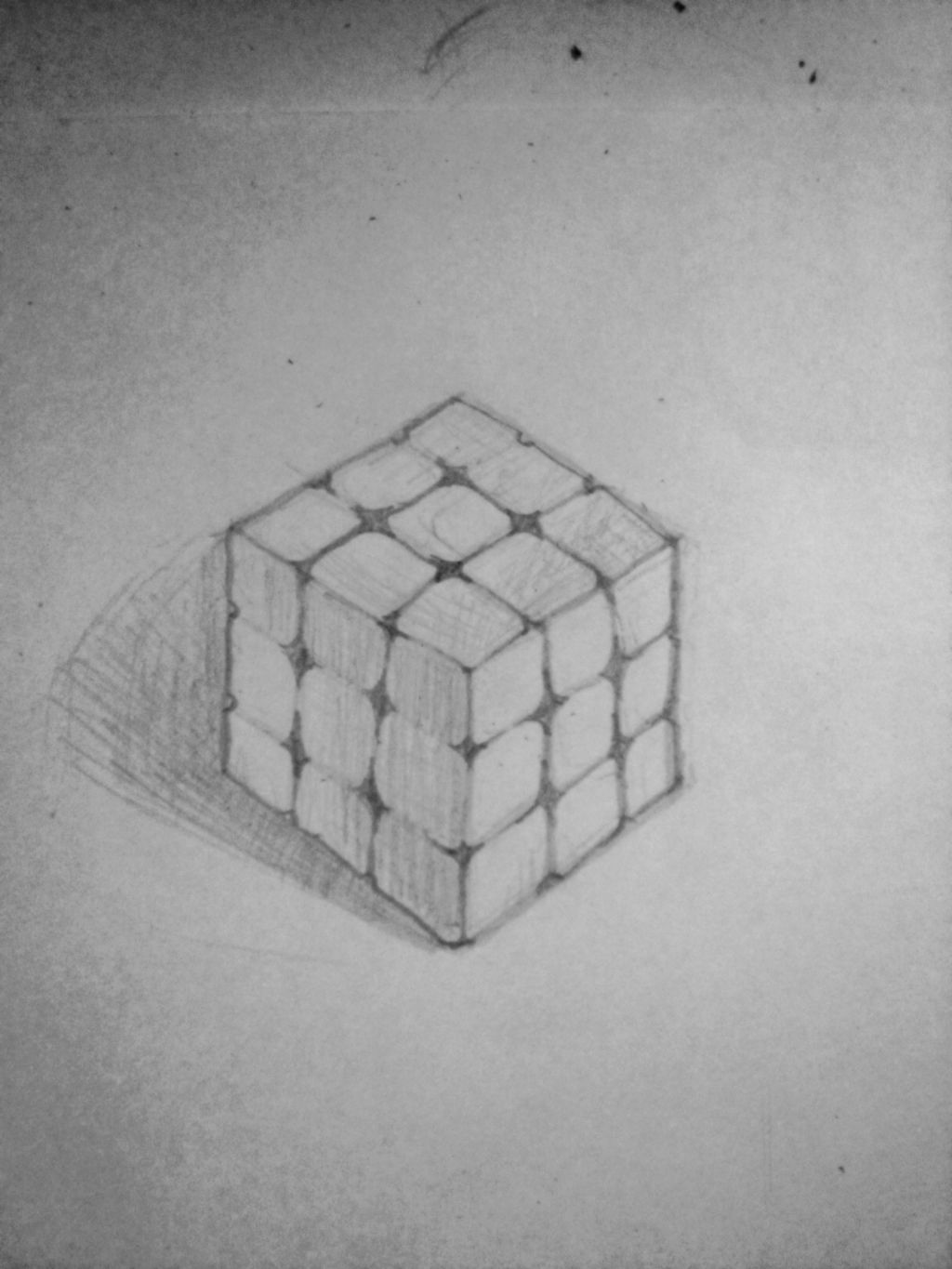Drawing Rubiks Cube  Vẽ rubik 3d  Draw art  YouTube