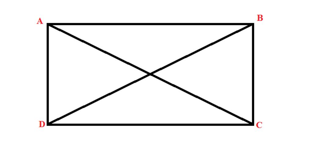 Половина произведения диагоналей четырехугольника. Периметр прямоугольника через диагональ. Прямоугольник это четырёхугольник у которого все углы прямые. Картинка прямоугольник с диагональю. Фигуры по периметру по диагонали 8.