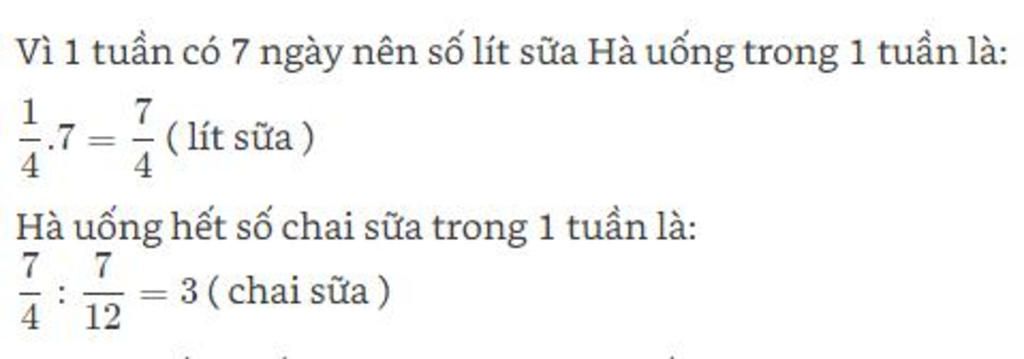 Mỗi Ngày Hà Uống Hết 1/4 Lít Sữa - Bí Quyết Dinh Dưỡng Cho Cơ Thể Khỏe Mạnh