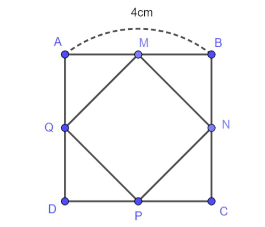 Cho hình vuông ABCD a tính cạnh hình vuông biết đường chéo  4 cm b tính  đường chéo và diện tích biết cạnh  5 cm câu hỏi 146364  hoidap247com