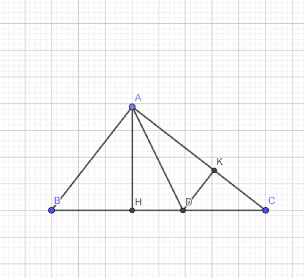 Tam giác ABC vuông tại A, vẽ đường cao AH thì có điều gì hay ho?