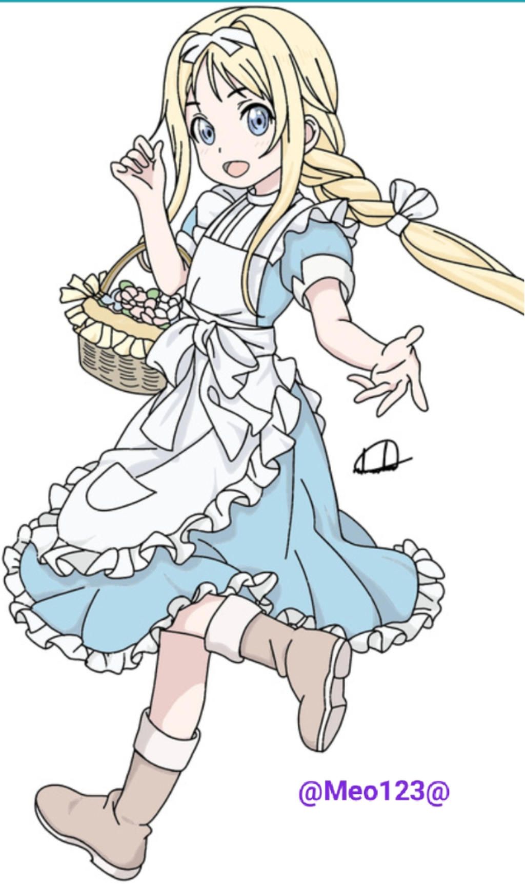 Alice anime version - Sweet angel by Daniewise on DeviantArt