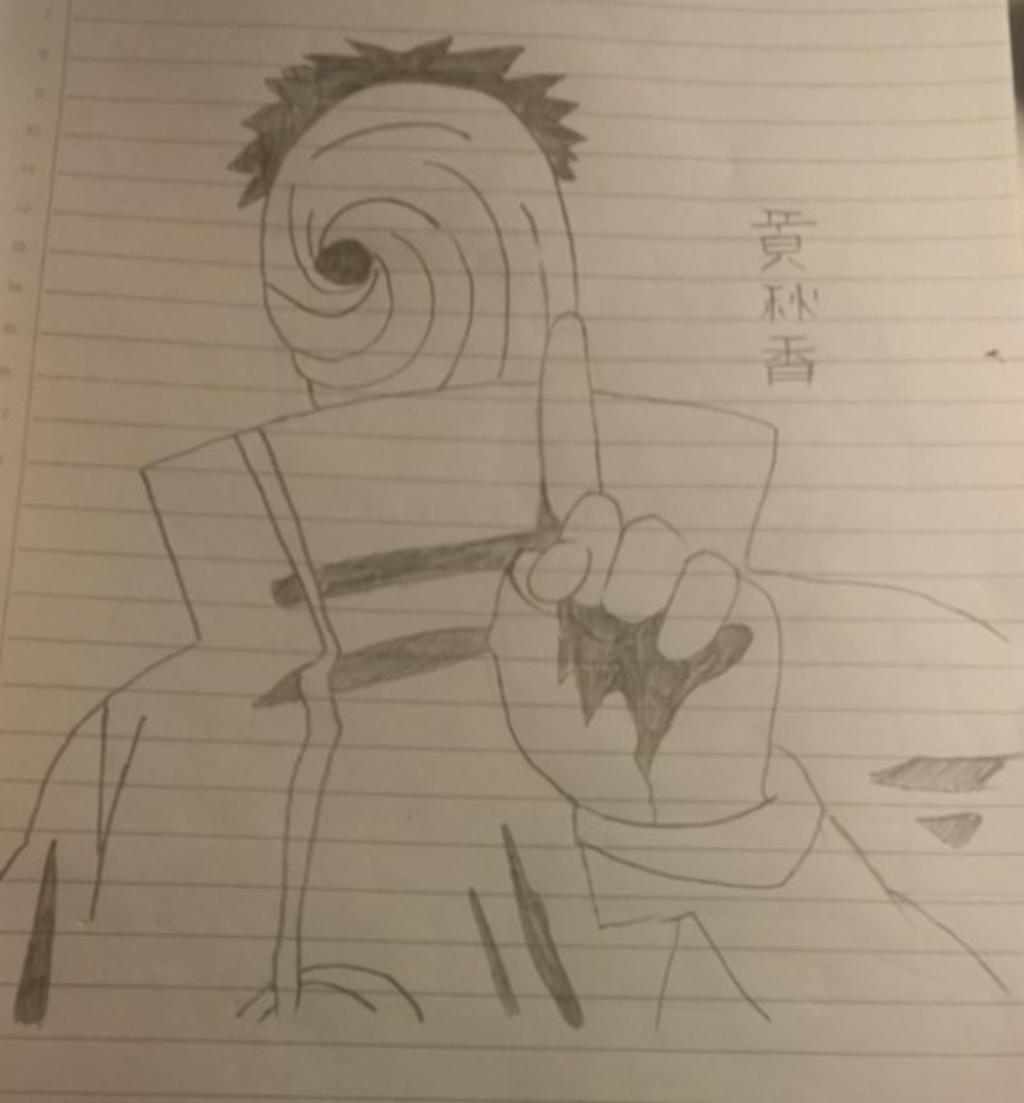How to draw Obito Uchiha - Naruto (426) - YouTube