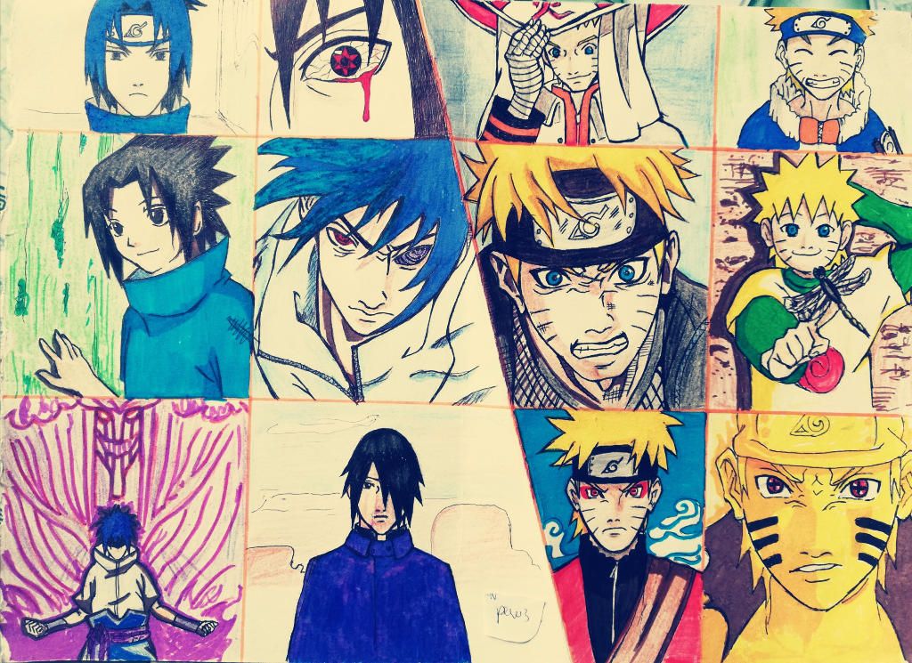 Naruto và các nhân vật đình đám "khác lạ" dưới nét vẽ của các mangaka nổi  tiếng, ấn tượng nhất là "cụ" Madara ngầu bá cháy