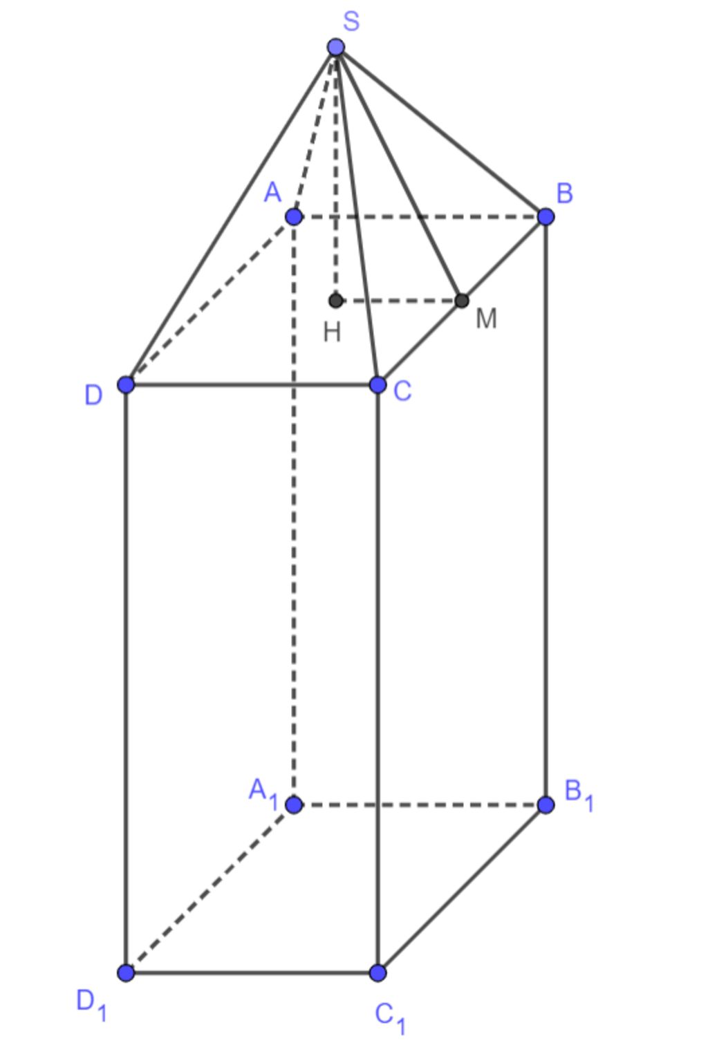 Gọi tên các đỉnh cạnh đường chéo mặt của hình hộp chữ nhật trong Hình  1012