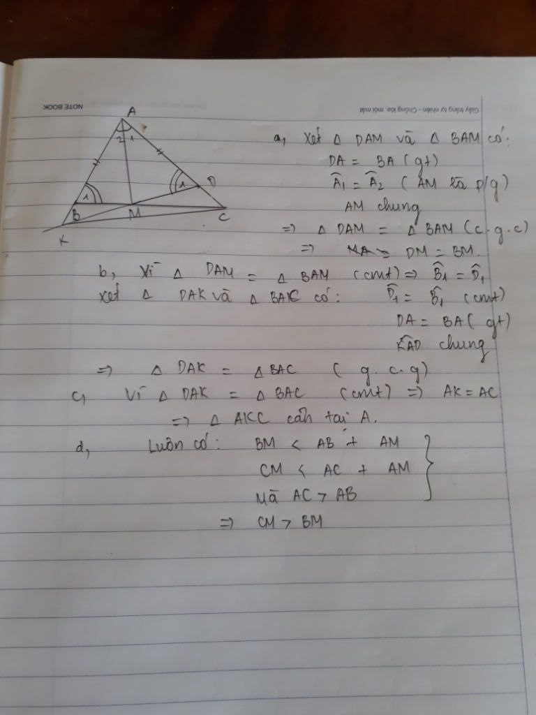 Hướng dẫn vẽ cho tam giác ABC AB đơn giản và dễ hiểu