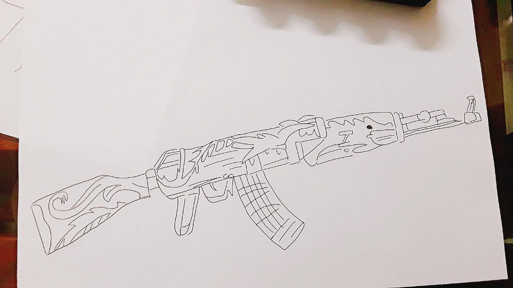 Vẽ AK Rồng Lửa là một trong những cách để thể hiện tình yêu với chiếc súng huyền thoại này. Hình ảnh chân thực và cách bố cục tinh tế sẽ giúp bạn có được bức tranh đẹp nhất về AK Rồng Lửa.