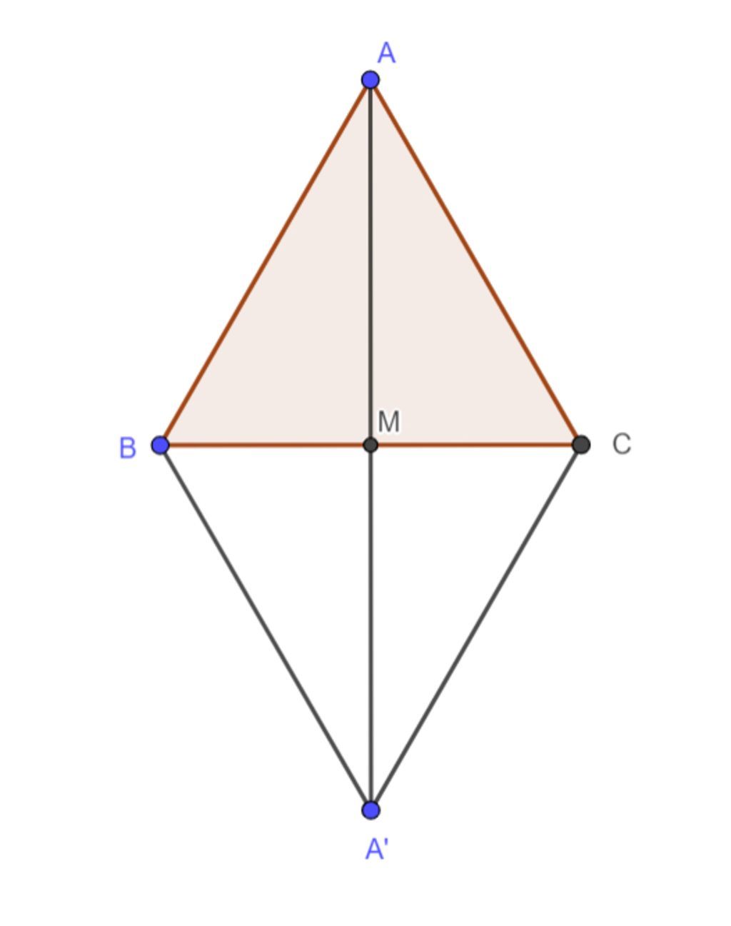 Hướng dẫn cách cho tam giác abc đều cạnh a trong hình học tập hình cơ bản