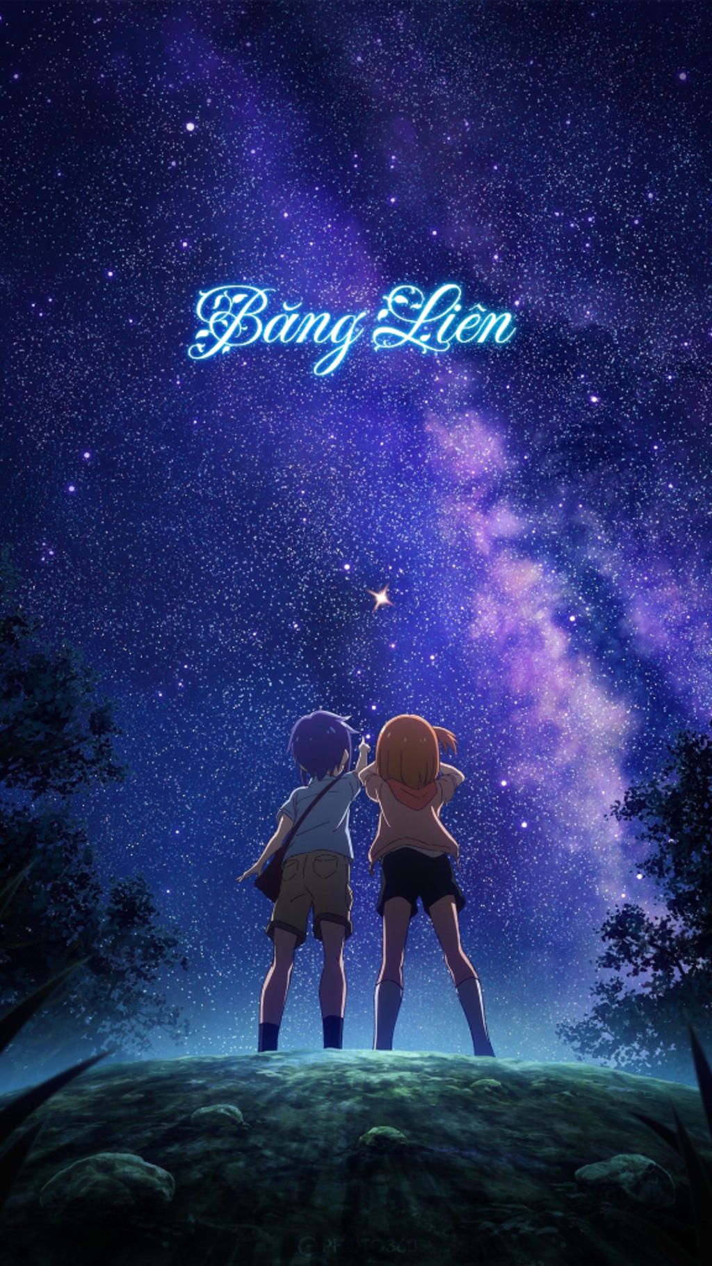 Ảnh Anime Galaxy huyền ảo  Фоновые рисунки Рисунки пейзажей Пейзажи
