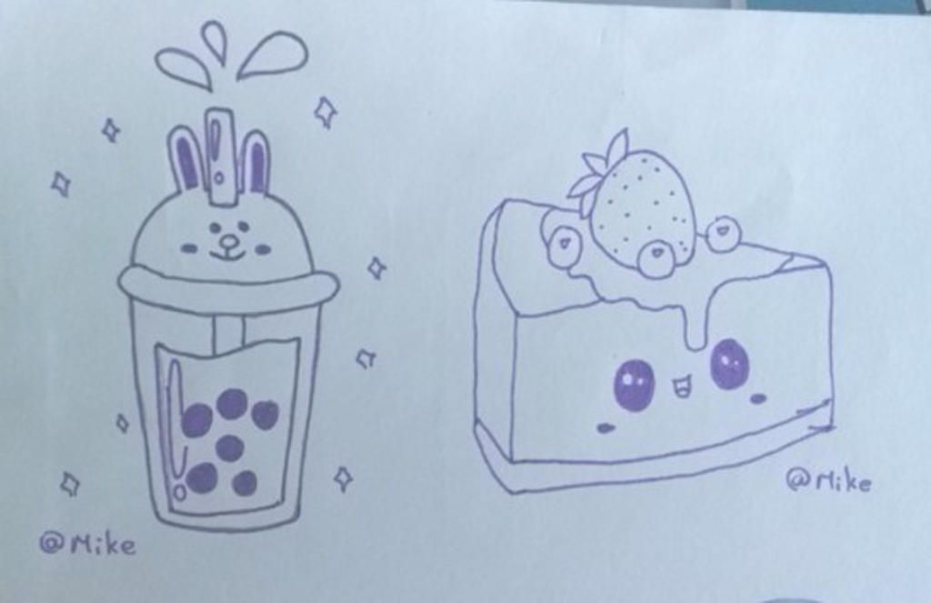 Bánh sinh nhật mini vẽ hình bựa  Thu Hường Bakery