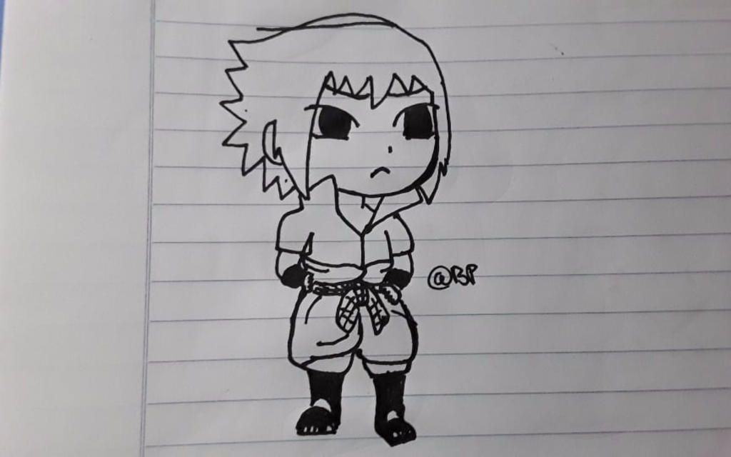 Cách vẽ Sasuke - Dạy Vẽ