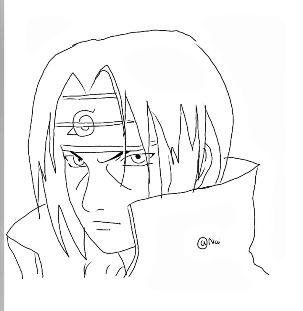 Vẽ cho mk itachi nhé,tiện thể kể tên một số nhân vật trong naruto ...