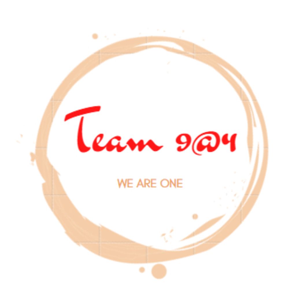 thiết kế logo giúp em vs ạ logo có Chữ Team 9@4 nha hứa vote 5 sao ...