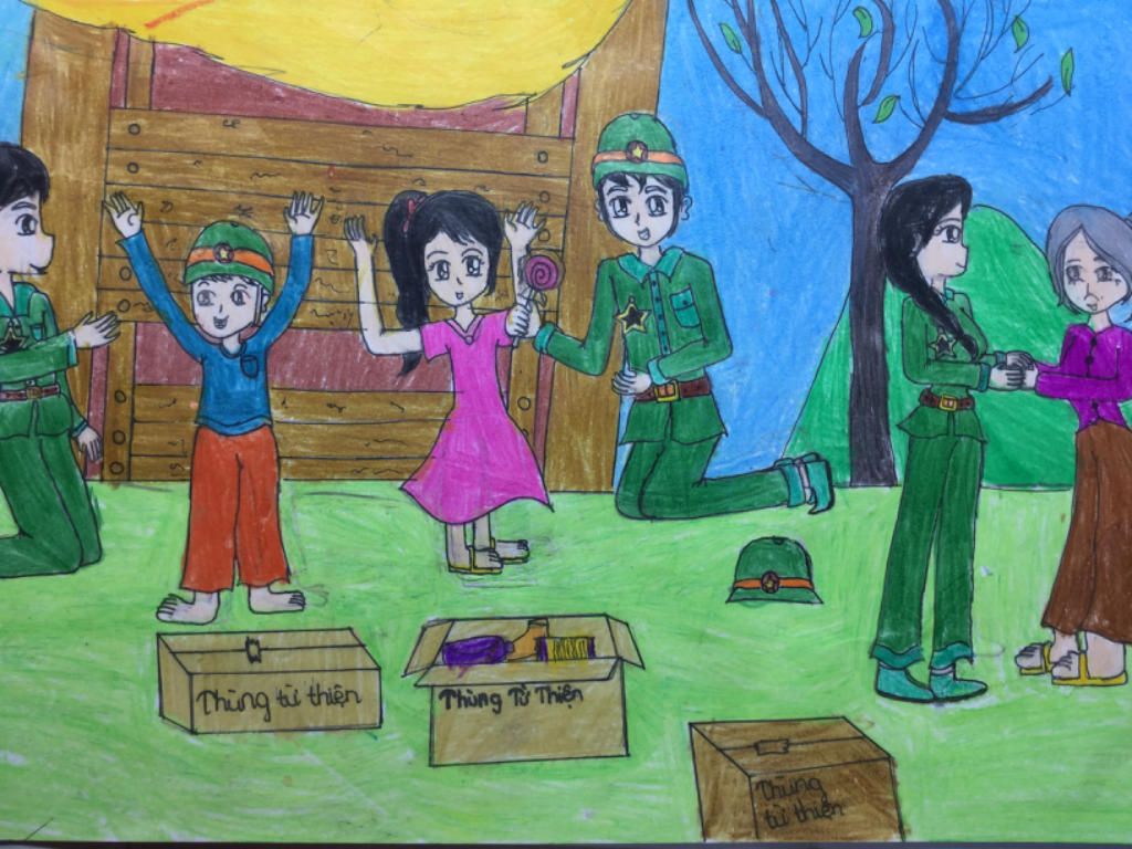 Vẽ tranh Sài Gòn giãn cách gây quỹ cho người nghèo  VnExpress Đời sống