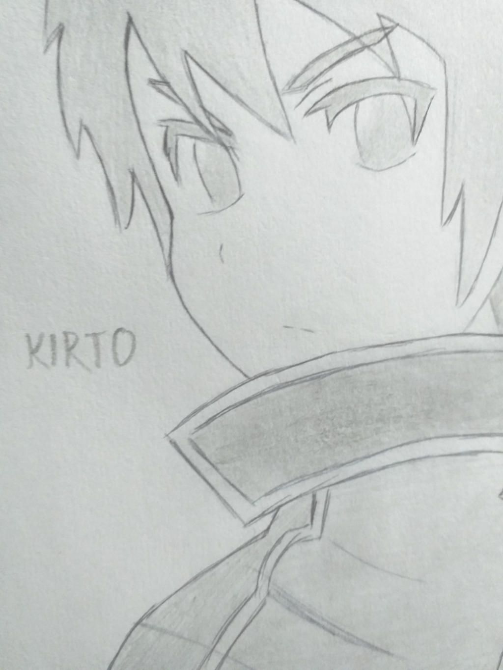 How to draw Kirito || Sword Art Online || Hướng dẫn vẽ Kirito || - YouTube