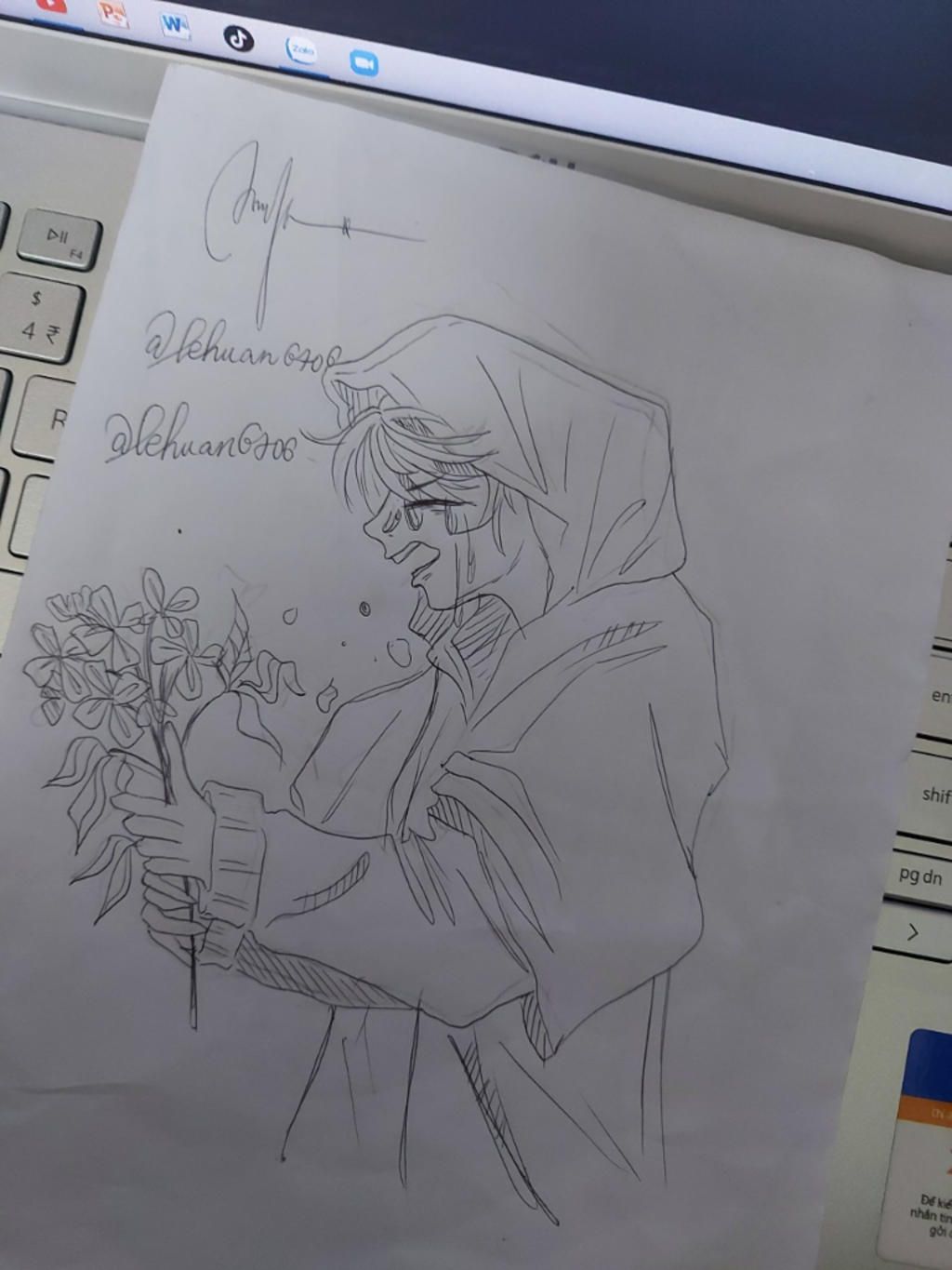 ảnh anime nam khóc