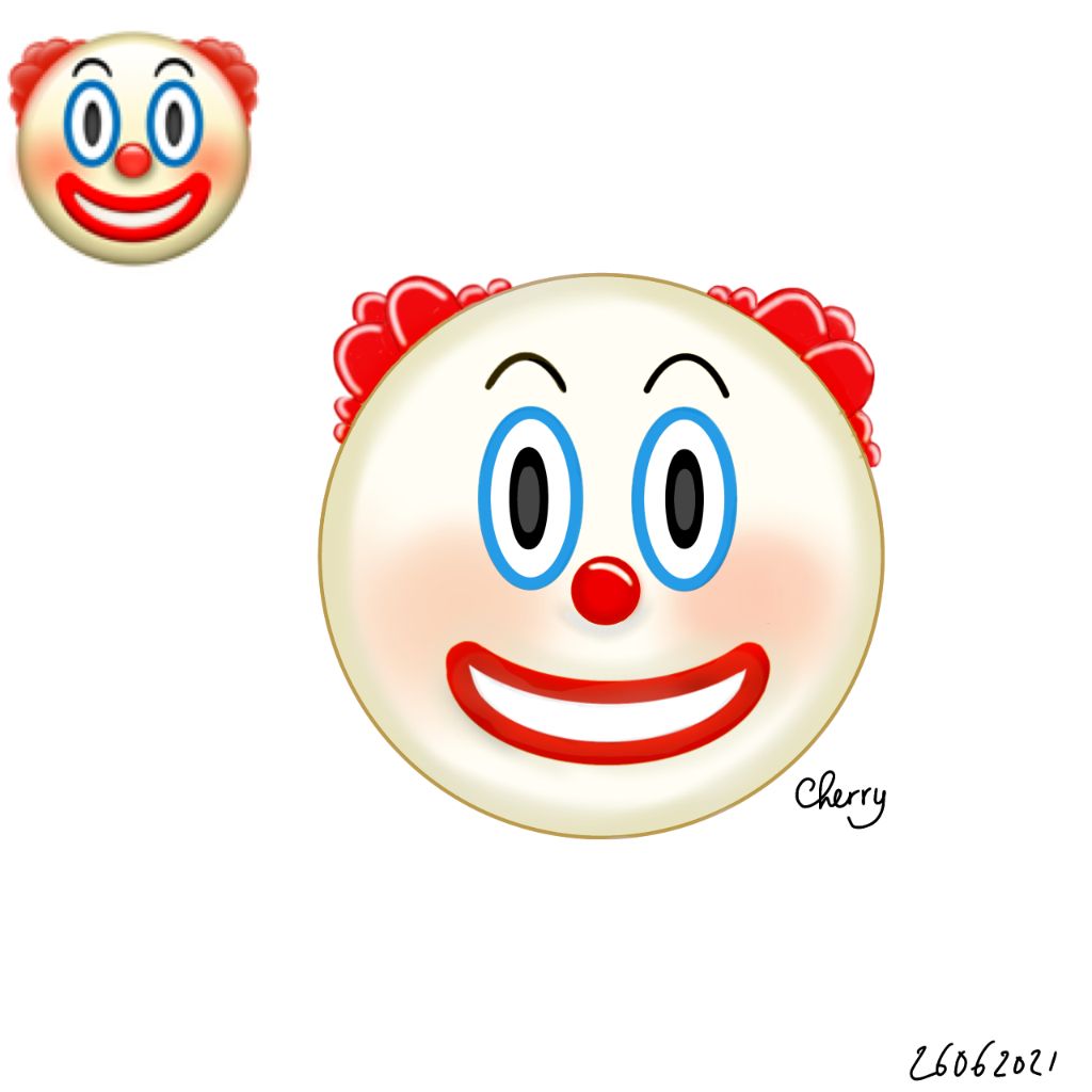 Digi chúa hề à nhầm icon chú hề trong mes. Yêu cầu : Full màu , giống ...