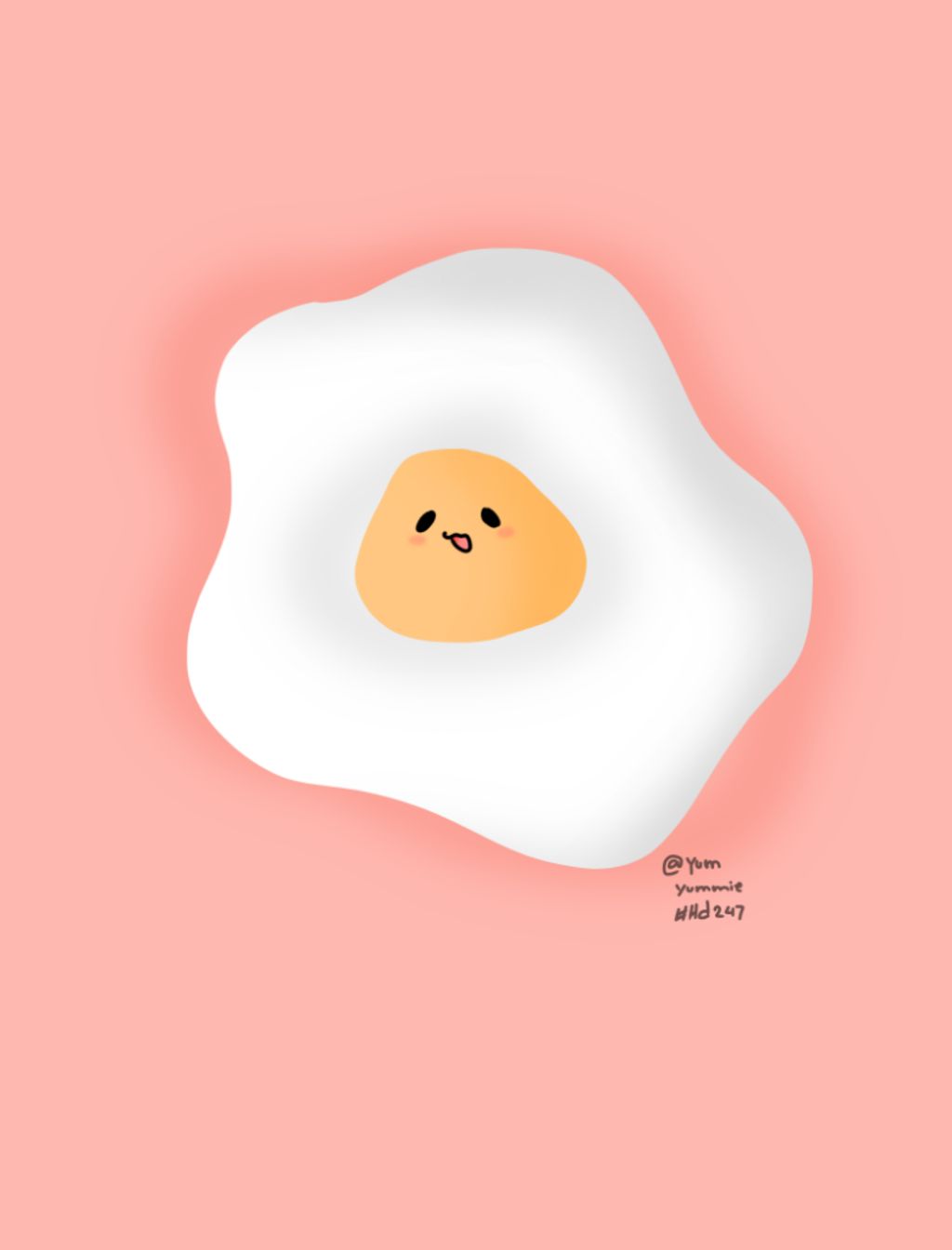 Cách vẽ một quả trứng ốp la  Vẽ Từng Nét Nhỏ