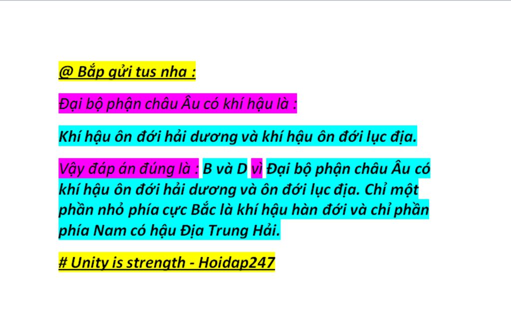 Đại Bộ Phận Châu Âu Có Khí Hậu Gì? Khám Phá Sự Đa Dạng Khí Hậu Trên Lục Địa