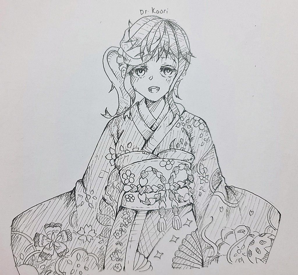 Hình ảnh Những Cô Gái Trong Anime Manga Trong Trang Phục Kimono Truyền  Thống Của Nhật Bản Cầm ô Giấy PNG , Ở, Người Trung Quốc, Tiếng Nhật PNG và  Vector với