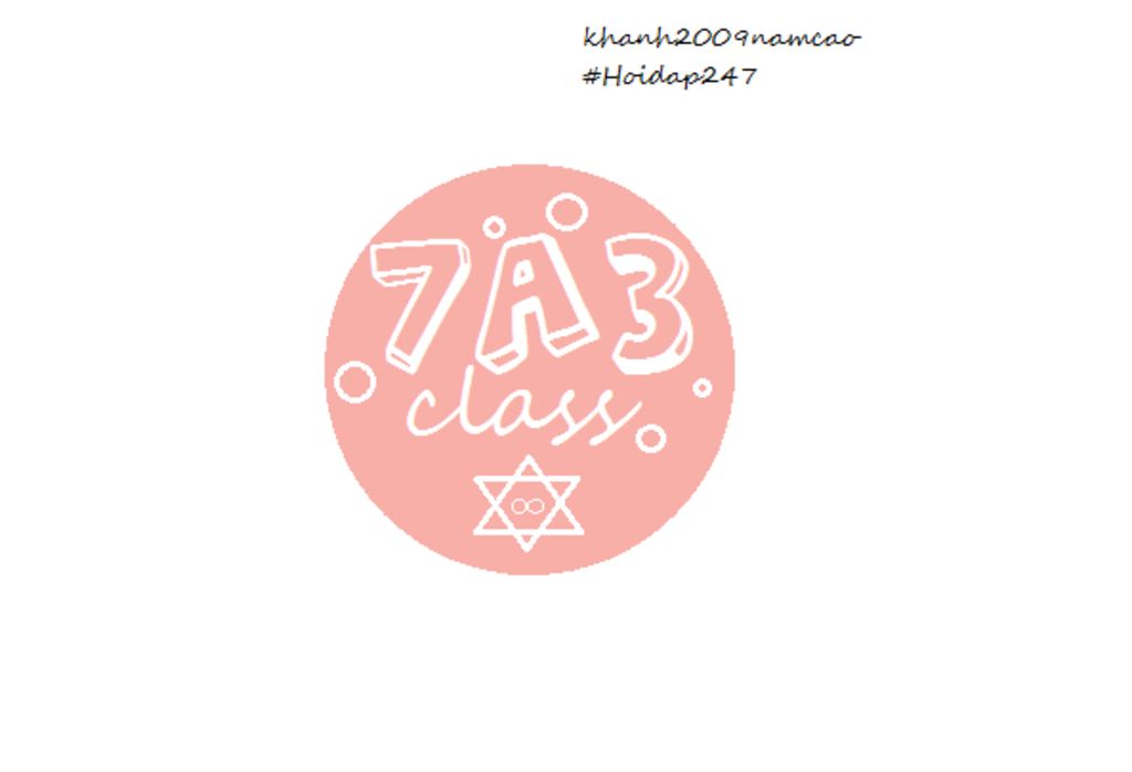 Logo lớp 7A3: Xem qua hình ảnh về logo lớp 7A3 được thiết kế cá tính và độc đáo của lớp học sinh này. Sản phẩm gợi lên tinh thần đoàn kết, tình yêu thương và tinh thần đội nhóm. Chắc chắn bạn sẽ muốn sở hữu một logo lớp tuyệt vời như thế này cho riêng mình.
