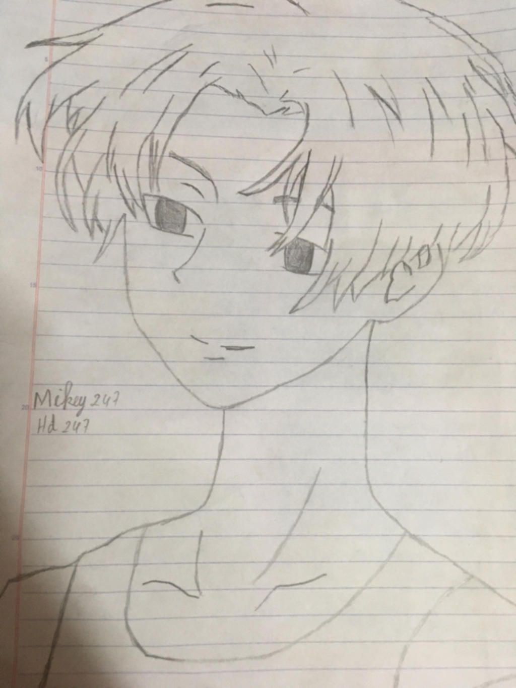 How to Draw Anime  Drawing Sano Manjiro Mikey Bonten  Tokyo Reveng   247  Citizen Arts  YouTube