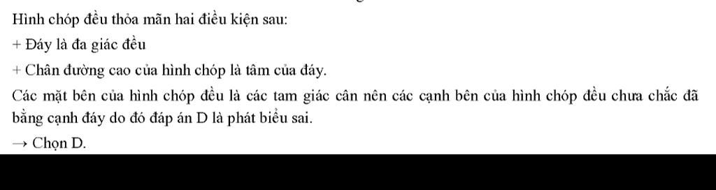 Hình chóp đều là gì Hình chóp đều tam giác tứ giác và cách tính thể tích