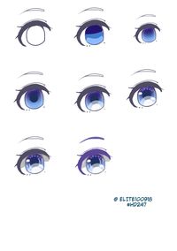 Cách vẽ mắt anime trên app medibang paint pro Đặc biệt lưu ý các ...