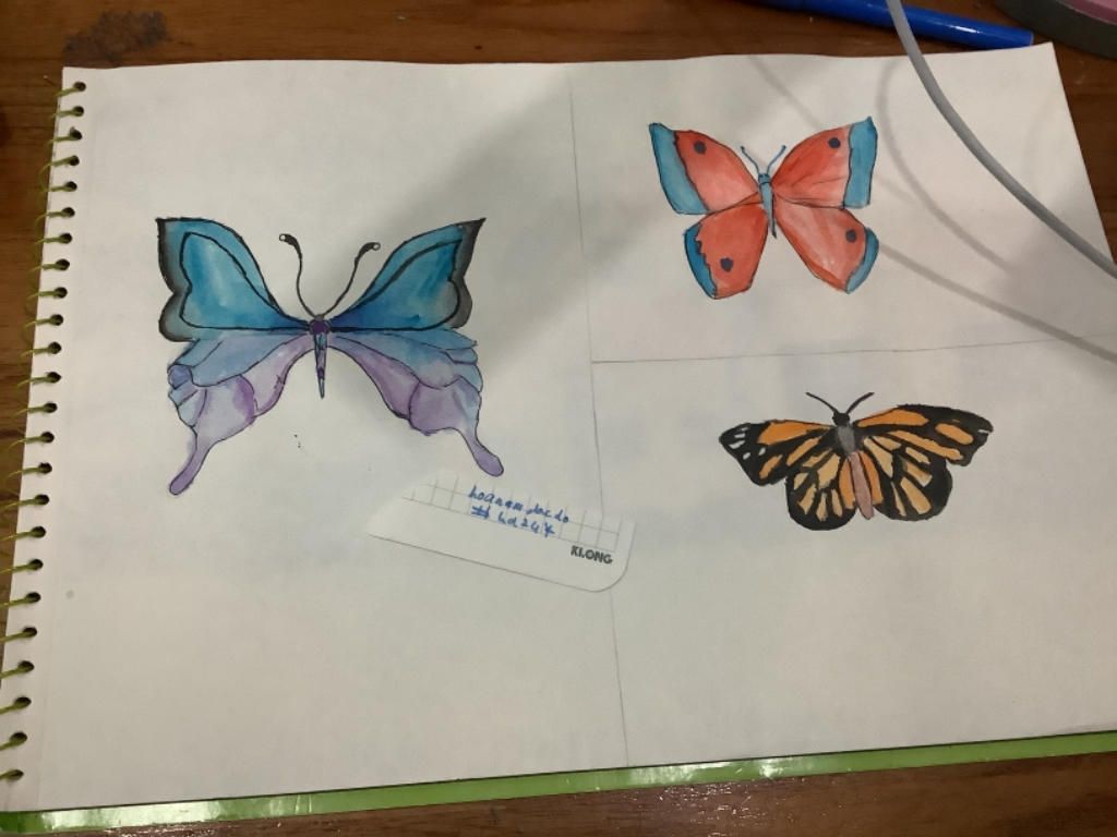 vẽ bài 3 sách mĩ thuật lớp 7 tạo họa tiết trang trí ( ko chép mạng ...