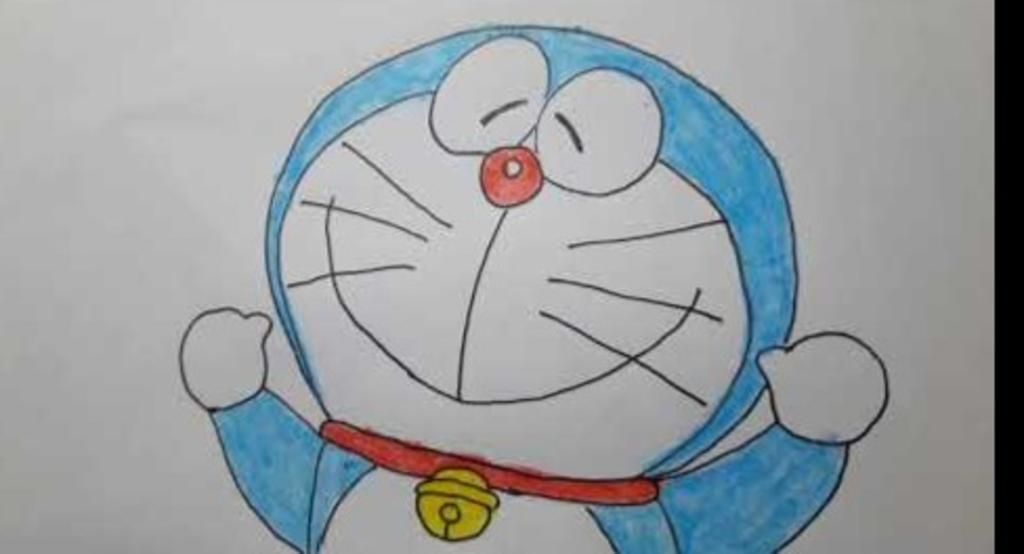 cách vẽ doraemon nobita shizuka jaian suneo