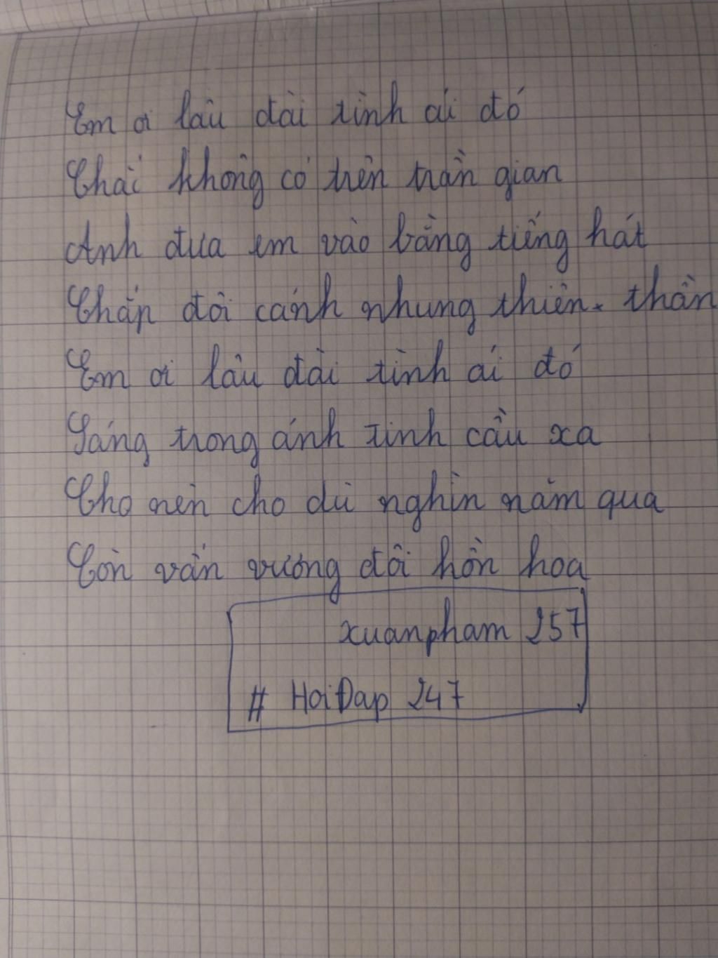 Viết Thường (Ko Phải Calli Hay Mono) Em Ơi Lâu Đài Tình Ái Đó Chắc Không Có  Trên Trần Gian, Anh Đưa Em Vào Bằng Tiếng Hát Chắp Đôi Cánh Nhung Thiên