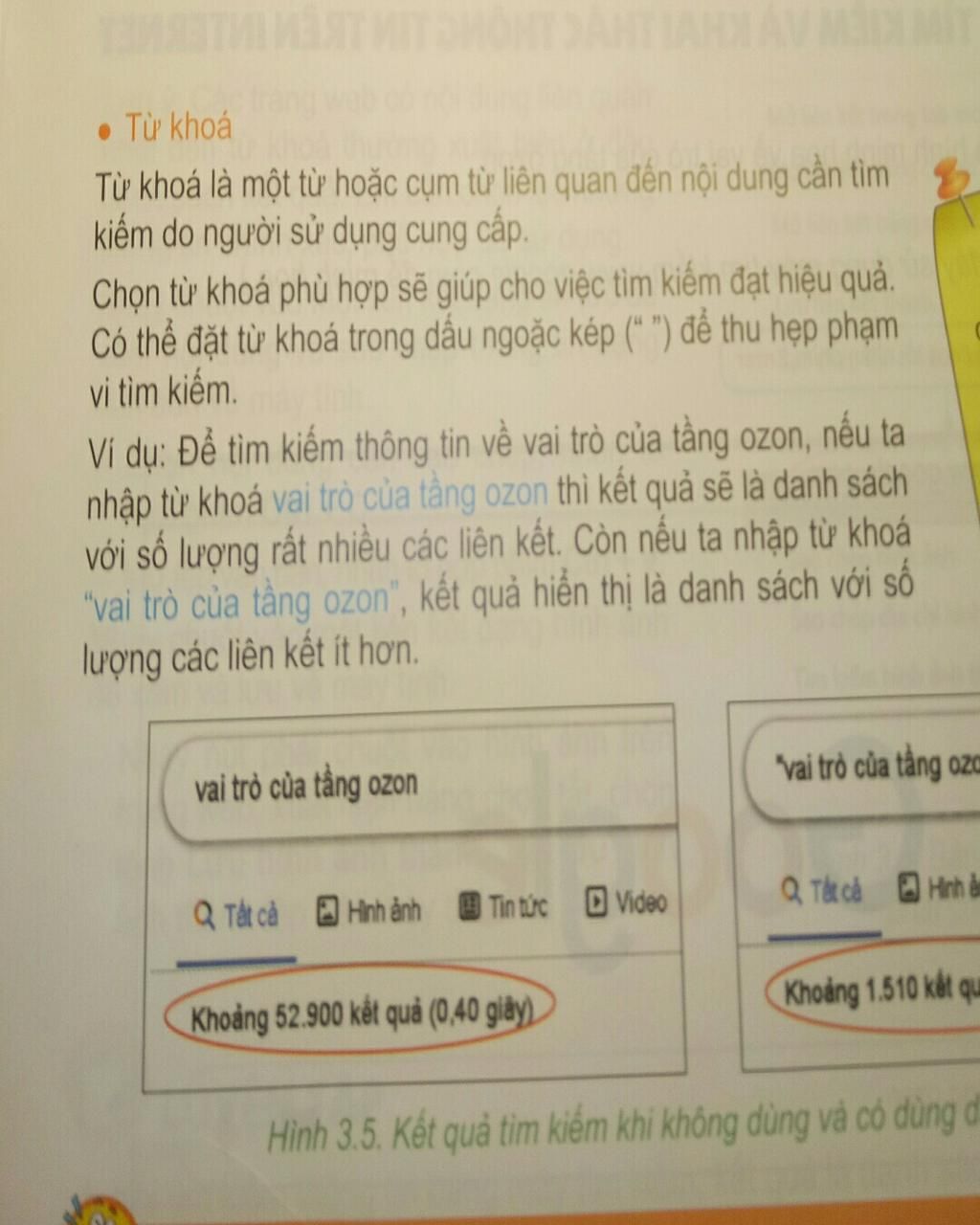 Để Tìm Kiếm Thông Tin Về Vai Trò Của Tầng Ozon, Em Sử Dụng Từ Khóa Nào Sau  Đây Để Thu Hẹp Phạm Vi Tìm Kiếm? A. Ozon B. Vai Trò Của