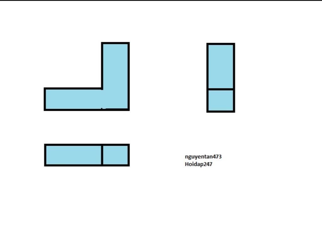 Giúp mình vẽ hình chiếu của hình này với  Hoc24