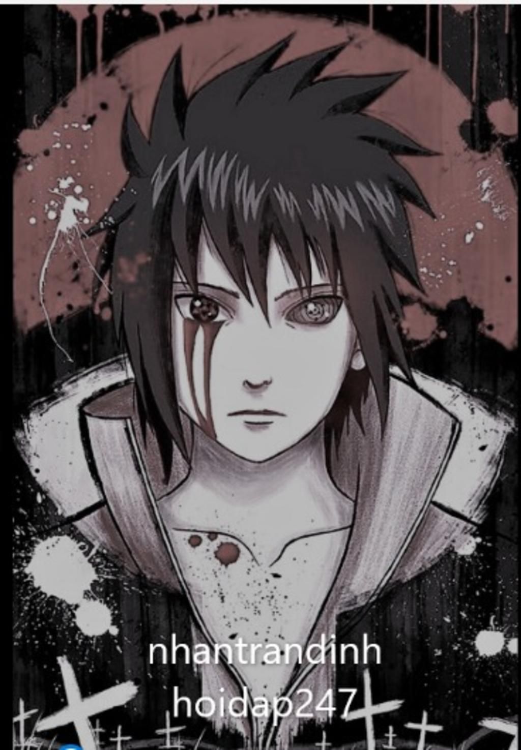 Mô Hình Naruto - Uchiha Sasuke Với Khắc Ấn Trên Vai Cực Ngầu