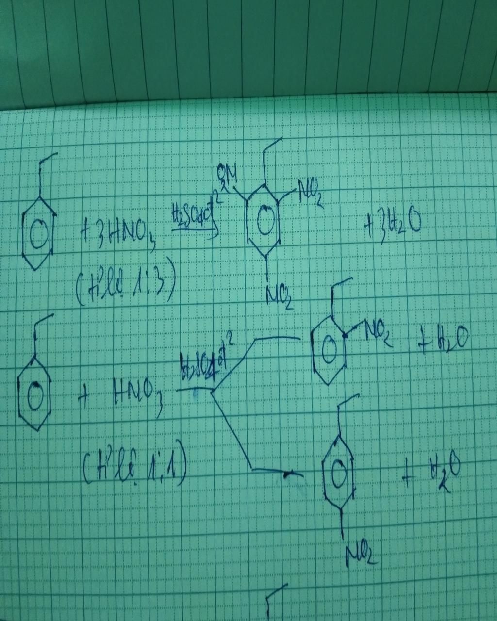 Phản ứng etylbenzen + hno3 và cơ chế phản ứng chi tiết
