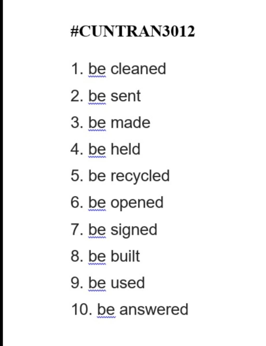ii-complete-these-sentences-with-the-following-verbs-in-the-passive-form-1-the-room-will-later