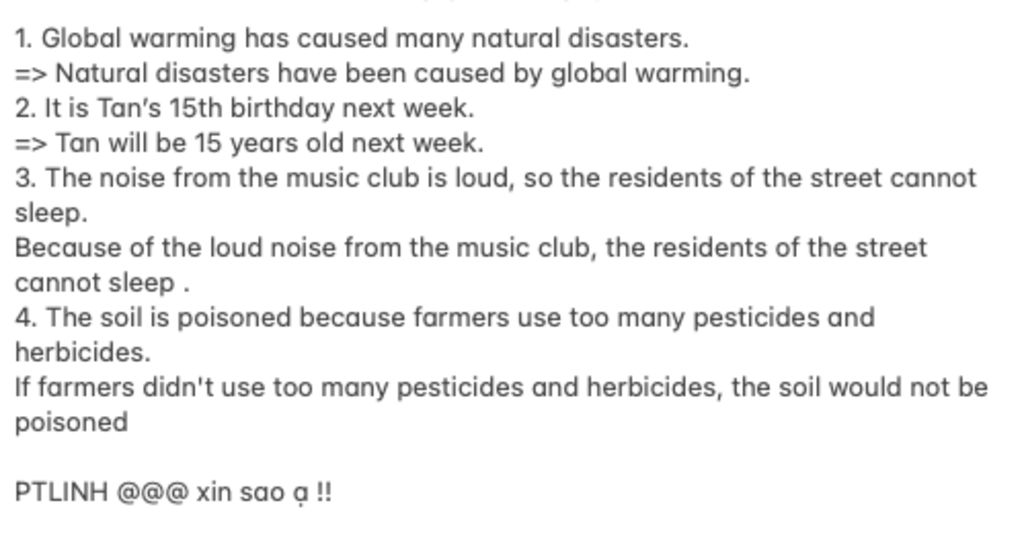 rewrite-these-sentences-so-that-the-meaning-stays-the-same-as-the-first-1-global-warming-has-cau