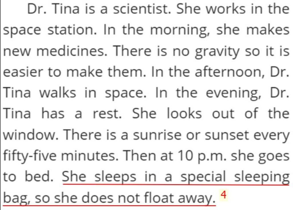 part-c-reading-2-0-points-i-read-the-passage-and-answer-the-questions-1-0-point-dr-tina-is-a-sci