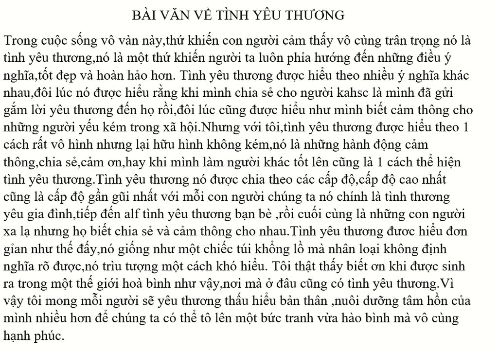 viet-doan-van-khoang-1-trang-giay-trinh-bay-suy-nghi-cua-em-ve-vai-tro-cua-tinh-yeu-thuong