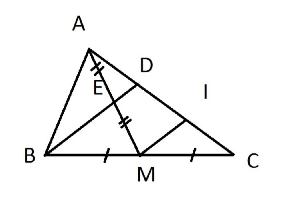 mon-toan-lop-8-cho-tam-giac-abc-goi-m-la-trung-diem-cua-bc-e-la-trung-diem-cua-am-tia-be-cat-ac