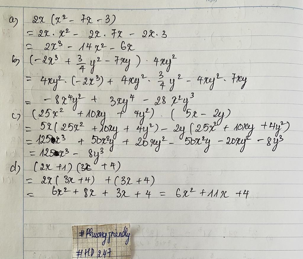 A 2x X 2 7x 3 B 2x 3 3 4y 2 7xy 4xy 2 C 25x 2 a-2x-x-2-7x-3-b-2x-3-3-4y-2-7xy-4xy-2-c-25x-2