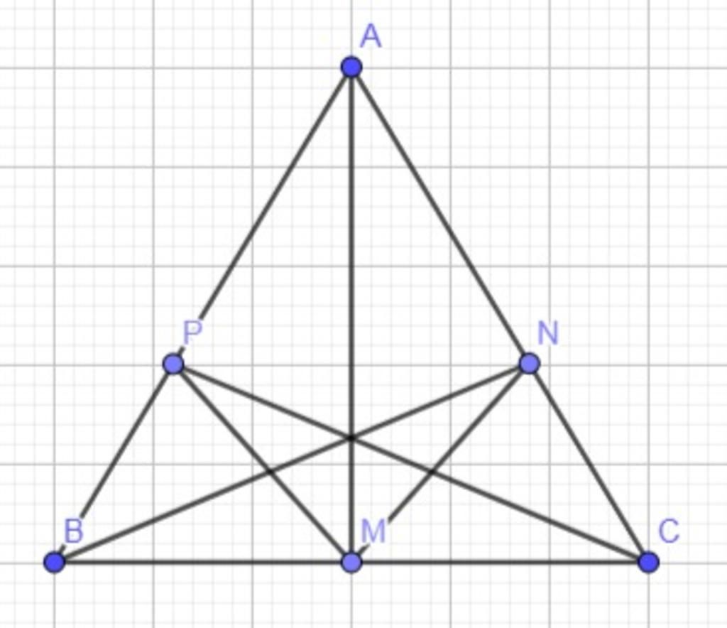 cho-tam-giac-deu-abc-co-canh-bang-a-am-bn-cp-la-cac-duong-trung-tuyen-chung-minh-4-diem-b-p-n-c