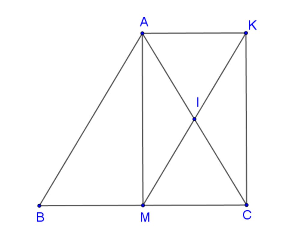 cho-tam-giac-abc-can-tai-a-trung-tuyen-am-goi-i-la-trung-diem-cua-ac-k-la-diem-doi-ung-cua-m-qua